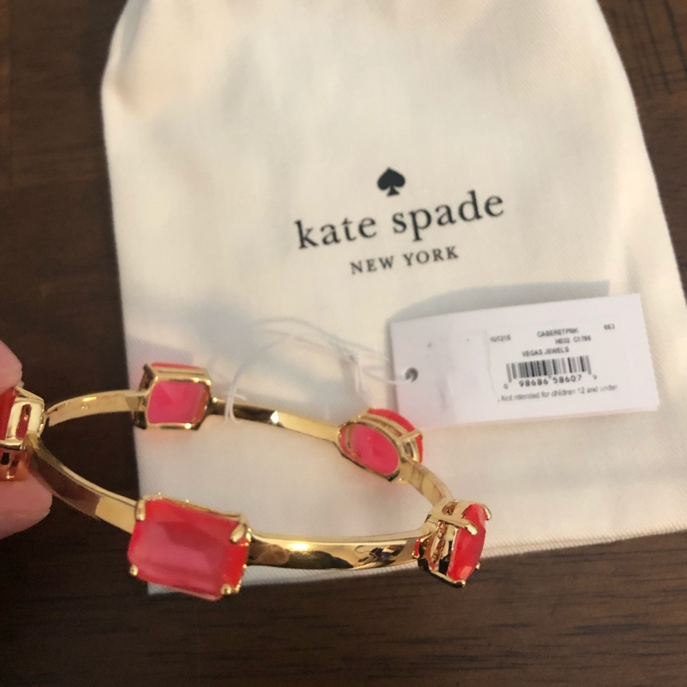 Kate Spade Vegas bracelet Cabaret pink